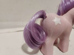 Vintage My Little Pony Ember’s Dream Baby Ember with Star MLP G1 1984