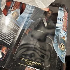 (4) STAR TREK INSURRECTION PLAYMATES COMMANDER RIKER DATA PICARD WORF NEW