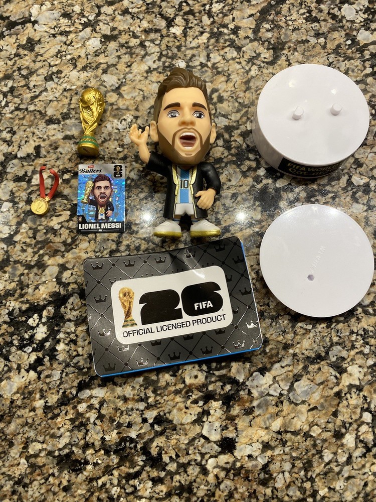 Zuru Ballers World Cup 2026 Soccer Figure Messi Super Rare