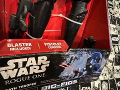 STAR WARS ROGUE ONE: DEATH TROOPER 19in JAKKS BIG FIGS DELUXE ACTION FIGURE SEAL