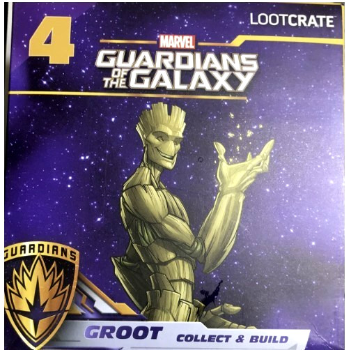 Loot Crate Groot Collect & Build GROOT figure NEW sealed Marvel Exclusive GOTG