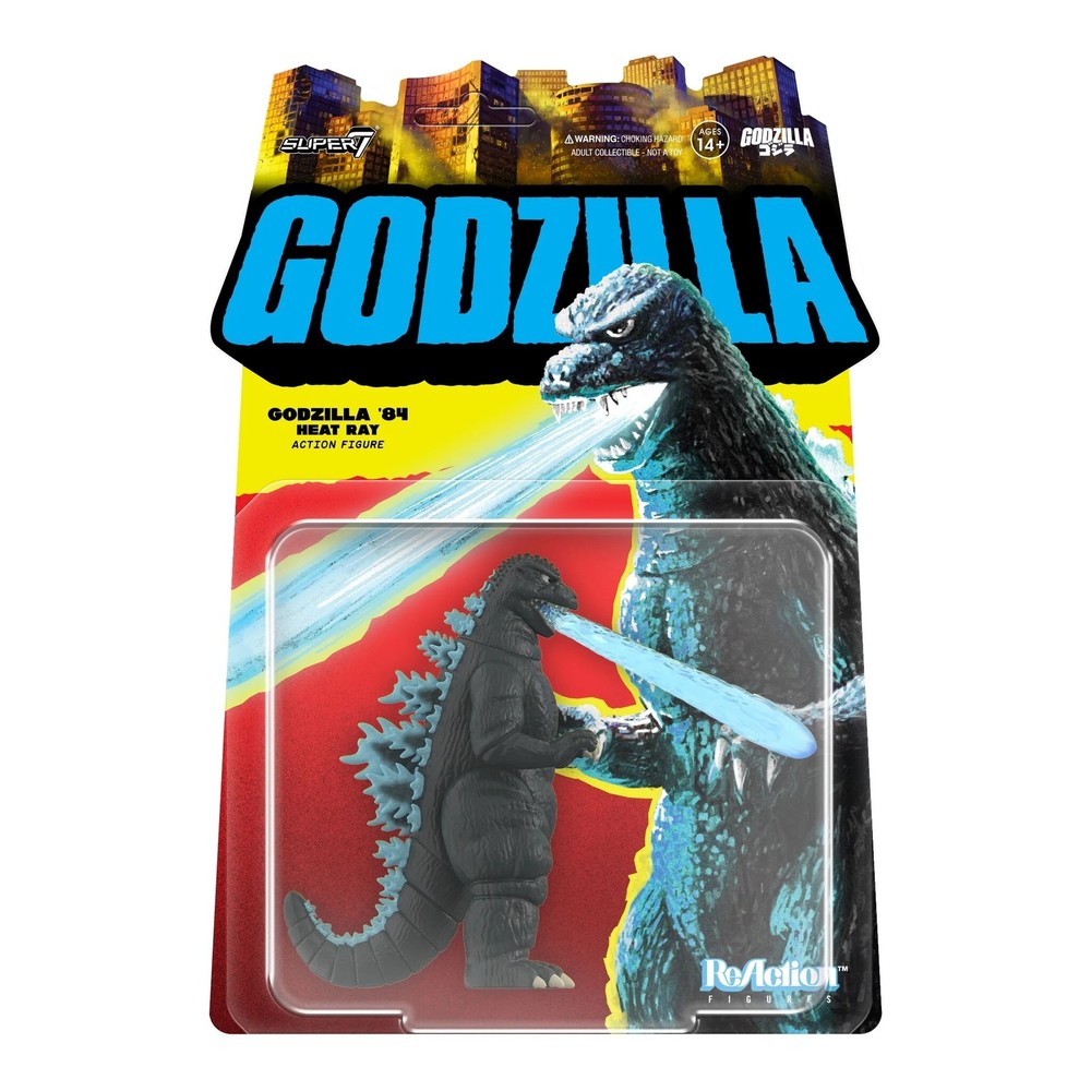 Godzilla ’84 Heat Ray TOHO Super7 Reaction Action Figure