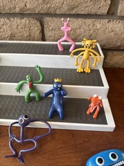 Official Garten Of Banban Action Figures Jumbo Josh Blue 4.5 ” Lot Of 11
