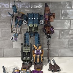 TRANSFORMERS Warbotron-Combaticons-Bruticus Set WB01 – Pre-Owned