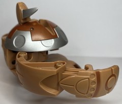 Bakugan Primo Vulcan Tan Subterra DEKA JUMBO Display Figure 620g