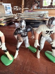 STARTING LINEUP SLU Oakland LA Raiders VTG Figure Lot Rare Jay Schroeder Helmets