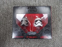 Star Wars Black Series Titanium Captain Phasma & First Order Stormtrooper Helmet