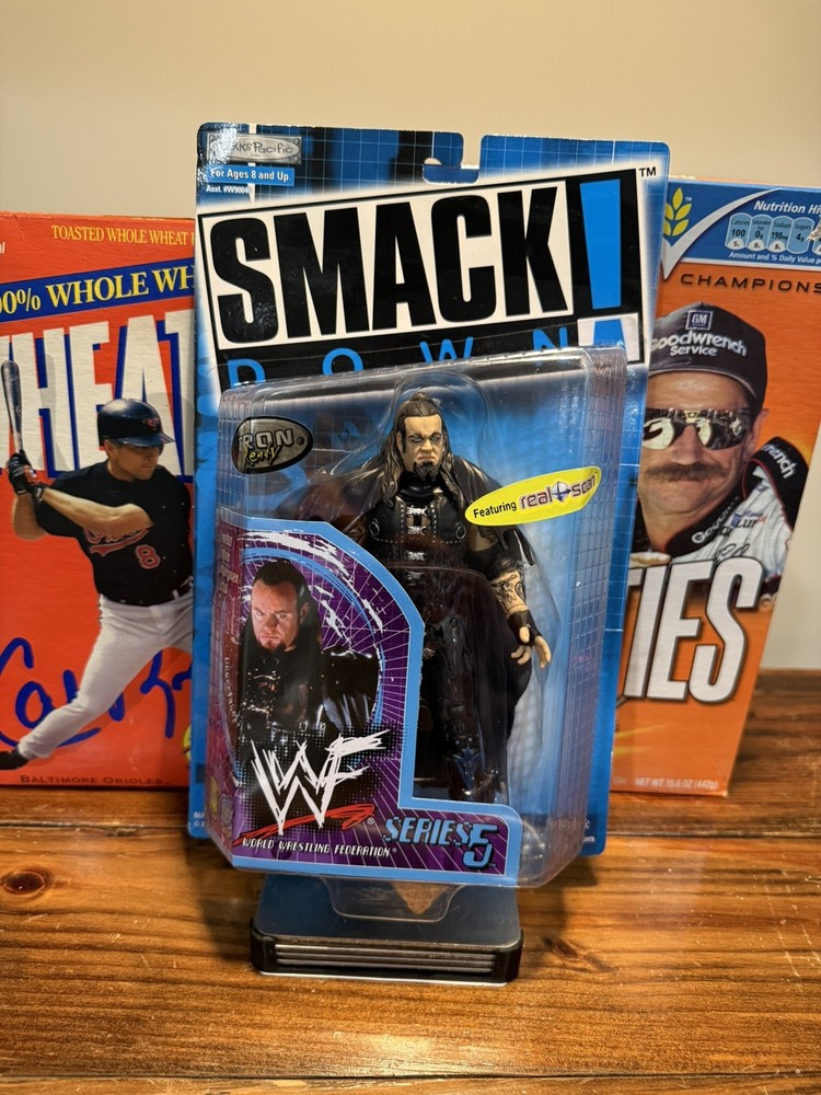 NEW WWF Jakks Pacific Figure SmackDown Series 5 UNDERTAKER WWE RAW WRESTLING