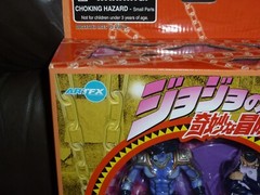 JOJO’S BIZARRE ADVENTURE #1 STATIC AND DYNAMIC ACTION FIGURE SERIES boxed