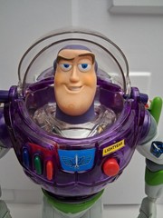 Disney Pixar Toy Story Interstellar Buzz Lightyear Talking Rare Purple READ DESC