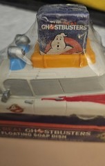 Vintage The Real Ghostbusters Floating Soap Dish In Original Sealed Packaging