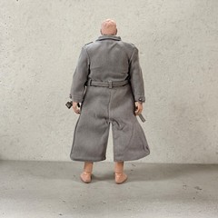 MO-VTLTC-GRY: 1/12 Grey Wired Trench Coat for 6″ muscular body action figure