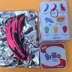 Kidrobot ANDY WARHOL OBJECT SERIES Mini Sized Blind Box With BRILLO TIN CAN