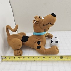 Hanna-Barbera 2012 Scooby Doo Soccer Ball 12” Stuffed Animal Plush Toy