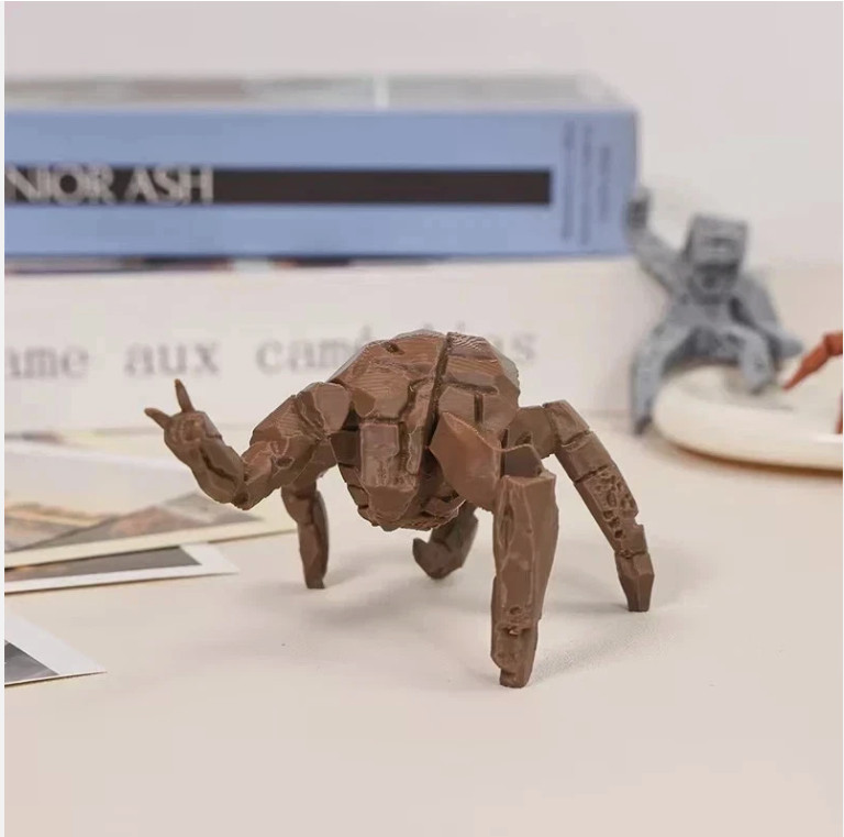 Project Hail Mary Rocky Action Figure 3D Printed Poseable PLA Collectible Statue