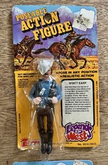 Vtg Empire LEGENDS OF THE WEST Figure LOT Davy Crockett WYATT EARP Wild Bill++