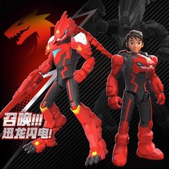 Quantum Heroes Dinoster Guardians Action Figures Set – Lucio, Jaymin, Trina & Oz