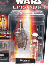 STAR WARS Episode I GASGANO with PIT DROID Action Figure – 1998