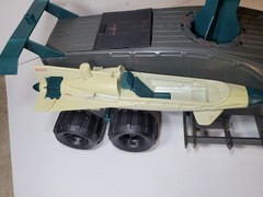 GI Joe 1990 Cobra Hammerhead for parts Incomplete With Pod Submarine