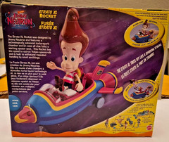 Jimmy Neutron Boy Genius – STRATO XL Rocket Ship Toy vintage 2001 nib