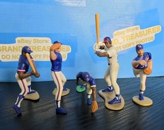 LOT OF 5 KENNER CHICAGO CUBS STARTING LINEUP FIGURE mlb slu Loose Sutcliffe Sosa