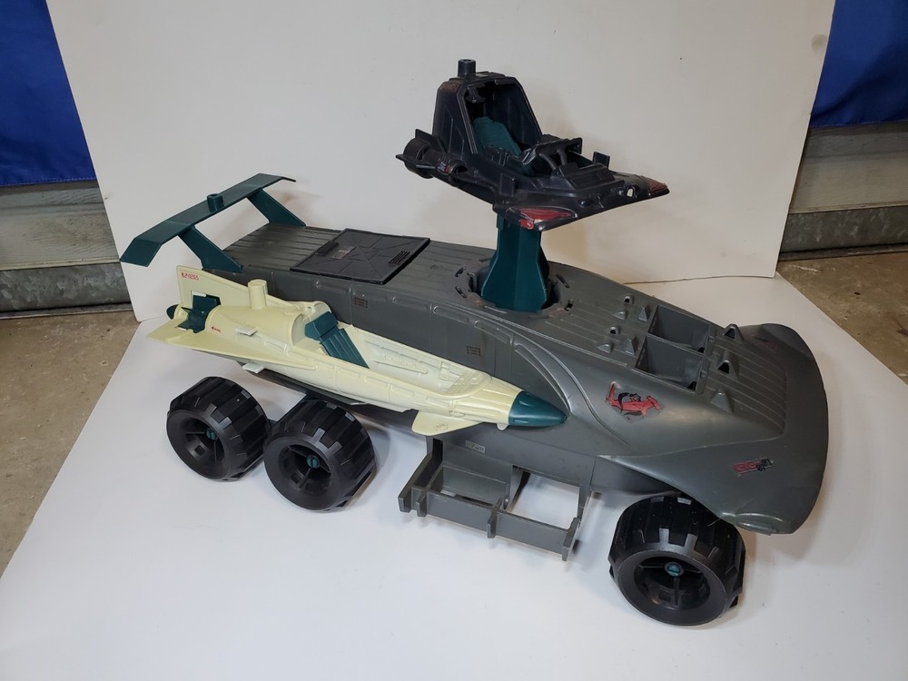 GI Joe 1990 Cobra Hammerhead for parts Incomplete With Pod Submarine