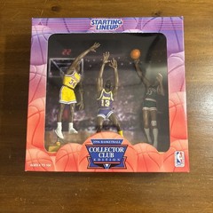 1996 Kenner Starting Lineup Collectors Club Edition Basketball Wilt Shaq Kareem