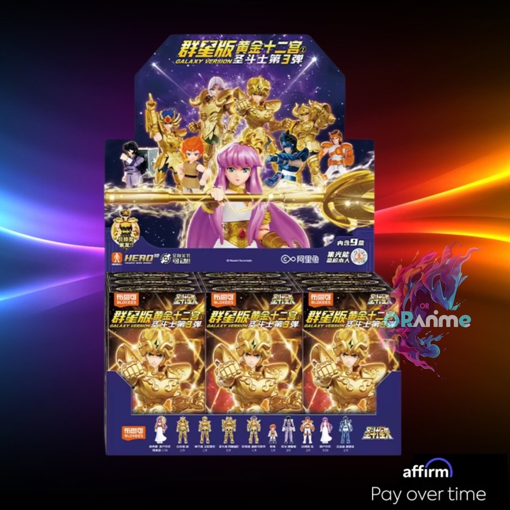Blokees Saint Seiya Galaxy V3 Edition Action Figure assemble Model Kit