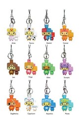 ONE BLIND BOX HOROSTO-FU HOROSCOPE EDITION ZIPPER PULL KEY CHARMS DEVILROBOTS