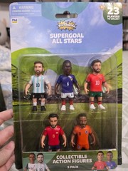 Supergoal All Stars International Soccer Team Collectible Action Figures Messi