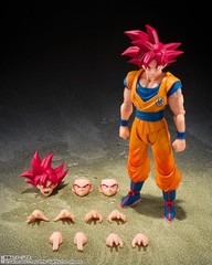 S.H.Figuarts Super Saiyan God Son Goku (God Aura) Dragon Ball Super Japan NEW