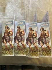 Mattel Masters Of The Universe MOTU He-Man Sketch Book Series Concept Art. 4 Fig