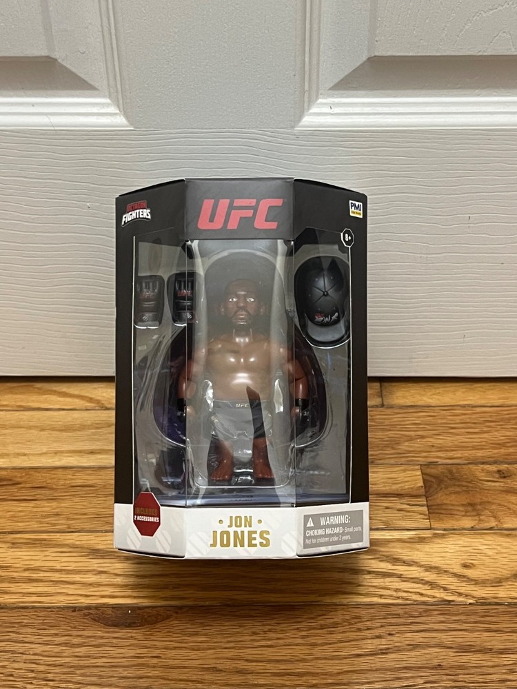 NEW-UFC Octagon Fighters Jon Jones Action Figure Includes Two Accessories