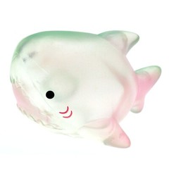 Japanese Blind Box Clear Sofubi Kawaii Shark 1 Random Soft Vinyl Art Toy