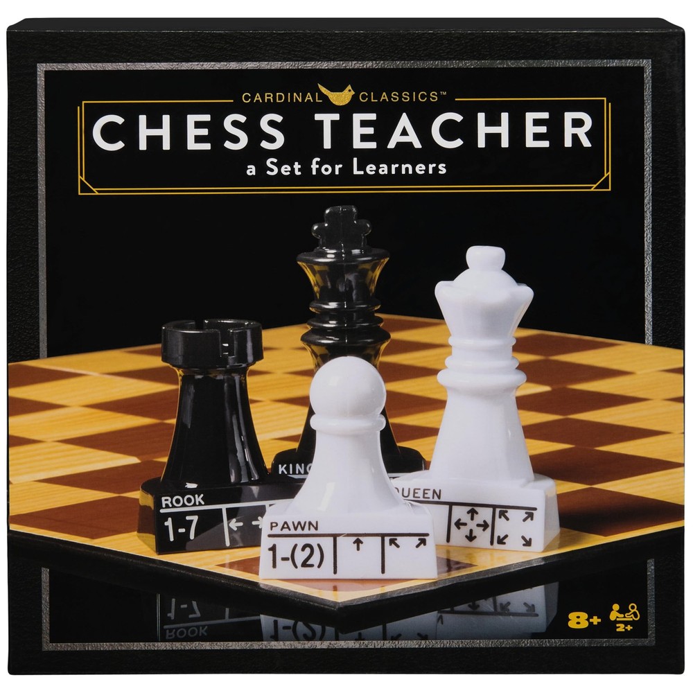 , Cardinal Classics Chess Teacher, Learn to Play Strategy Board Games for Beg…