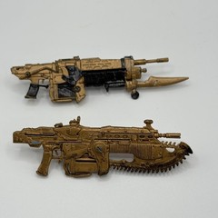 NECA Gears of War 3 Golden COG Soldier Action Figure Toys R Us Excl Complete