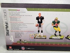 Mcfarlane NFL Brett Favre Chase CL Through The Years 4 Pack Packers, Variant Lot