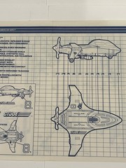 1989 Vintage Original G.I. Joe Mudfighter Blueprints/Instructions Hasbro ARAH