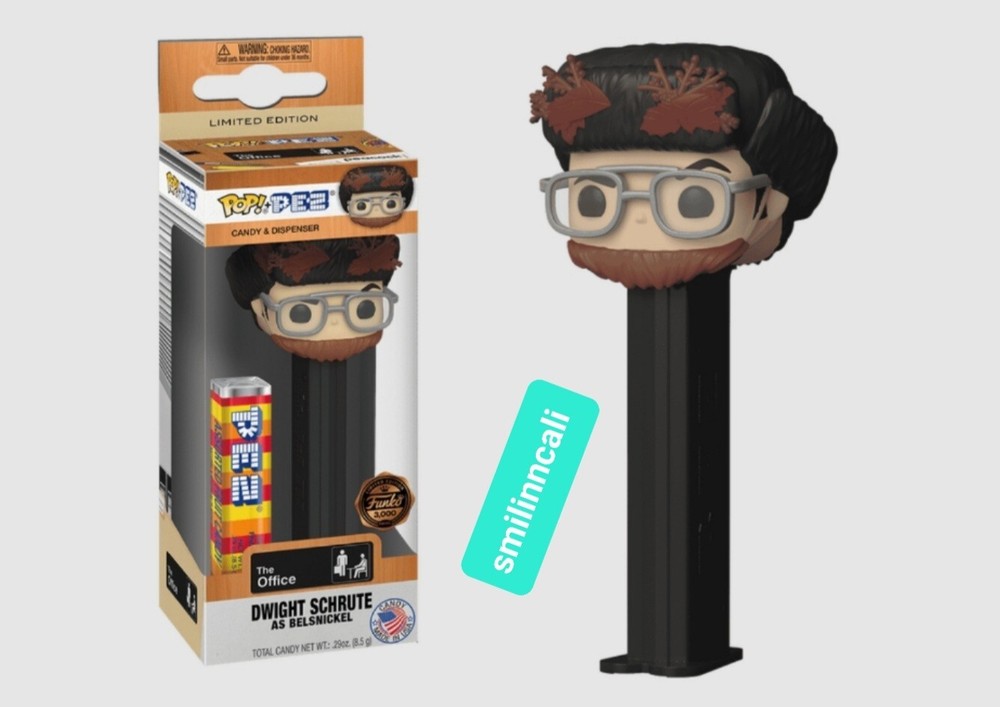 Dwight Schrute Dressed As Belsnickel Exclusive The Office Funko Pop Pez LE 3000