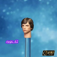 1:12 Luke Skywalke Luke Mark Hamill Head Sculpt For 6” shf Male Figure Body Toy