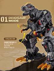Miniforce Dinoid Warrior REX KAISER Legacy Black Edition Transformer Robot 2026