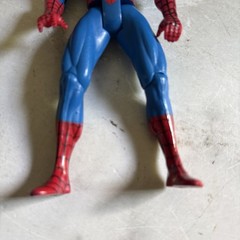 Spiderman The Animated Series Web Parachute Action Figure Toy Biz 1994 5″