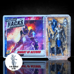Knight of Accord FEMALE Warrior of Order -Vitruvian H.A.C.K.S. 1:18 Scale Action