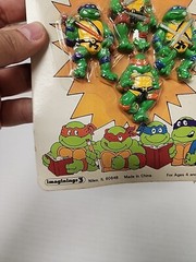 1989 Mirage Teenage Mutant Ninja Turtles Eraser Dudes New In Package