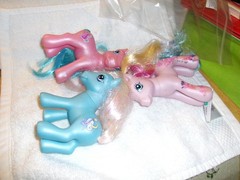 Hasbro My Little Pony Generation 3 Lot Of 3 Dream Blue/Toola Roola/Royal Ribbon
