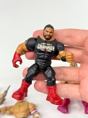 Mattel WWE Knuckle Crunchers Lot Of 4 Cody Roman Seth John Cena 2023 3″ Figures