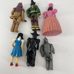 Vintage Wizard of Oz Action Figures Set 1988 MGM/UA Turner Dorothy Scarecrow