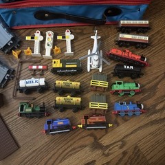 Thomas The Tank Friends Railway System Learning Britt Allcroft 1990s Set Metal