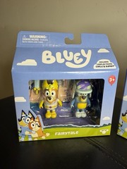 Set Of 3- Bluey and Bingo Fairytale, Spring Time And Wedding Time 3+ New In Box