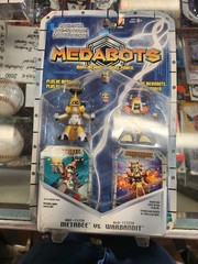 Hasbro Carded 2-pack MEDABOTS lot of 9 sets Action Figures Metabee FemJet